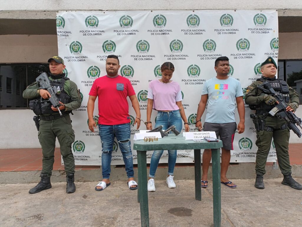Caen tres presuntos miembros de ‘Los Yeiko’: Serían responsables de extorsiones y disparar contra inmuebles en Maicao