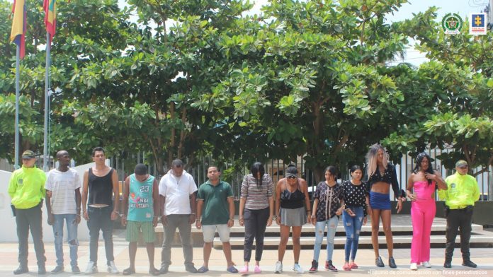 A la cárcel integrantes de red dedicada a la trata de personas con fines de explotación sexual en Cartagena