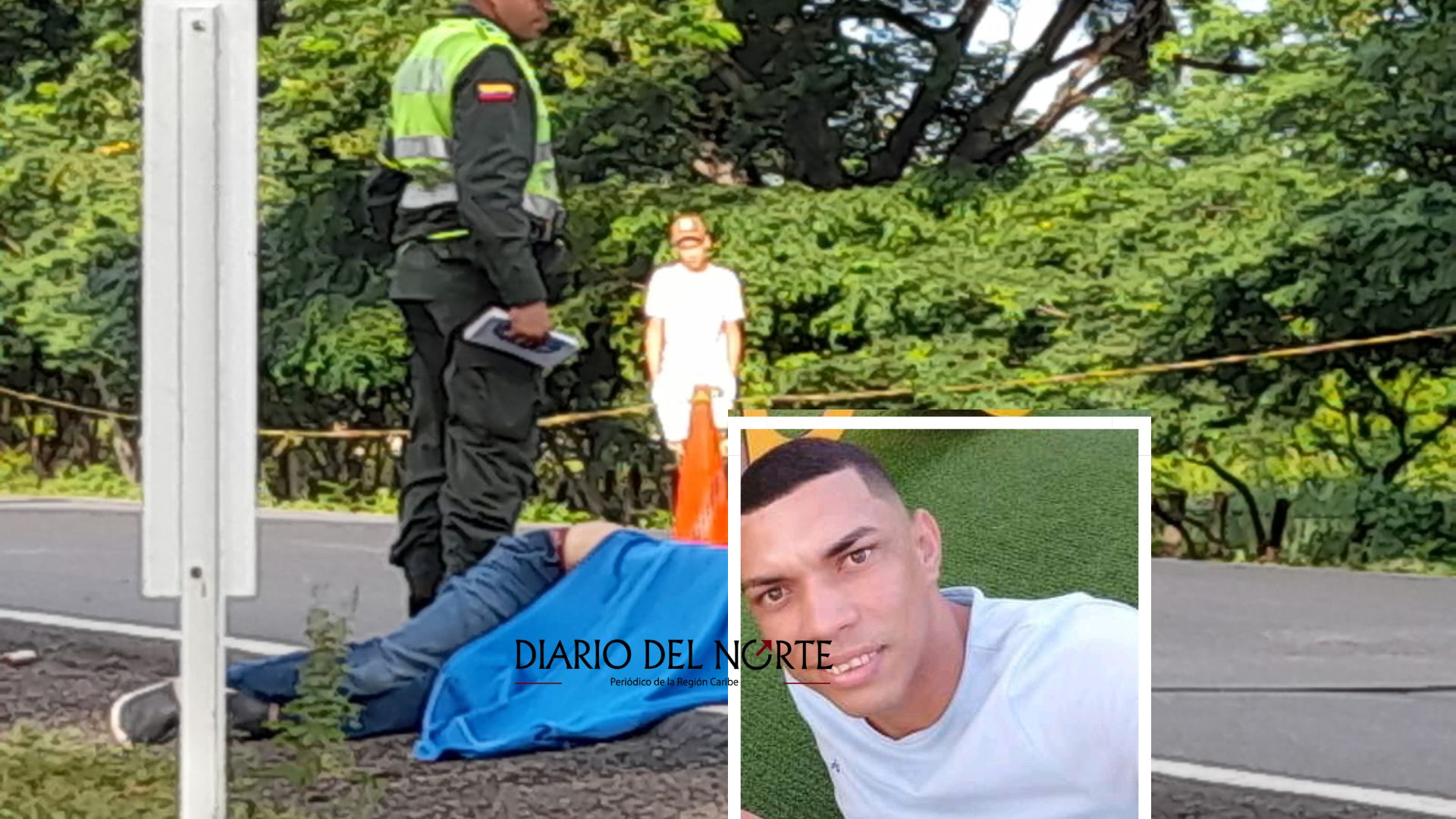 Joven oriundo de El Molino se quedó dormido en la Circunvalar de Villanueva y fue arrollado por una buseta  