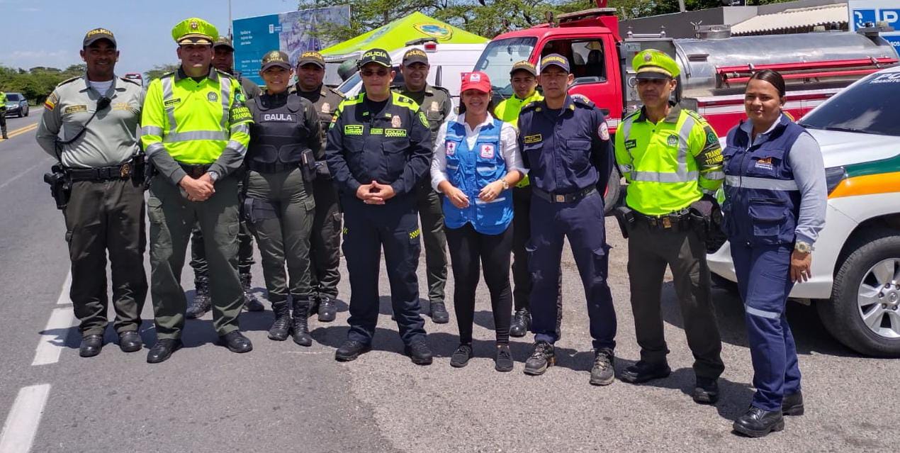 Policía lanza plan integral para velar por la seguridad en La Guajira el Día del Padre y temporada vacacional