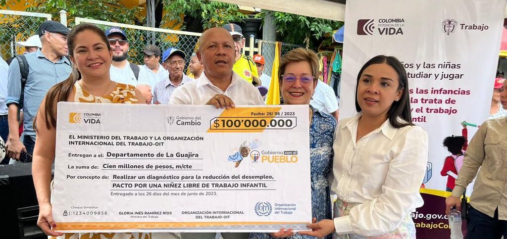 Gobierno y organismos internacionales firman pacto para prevenir el trabajo infantil en La Guajira