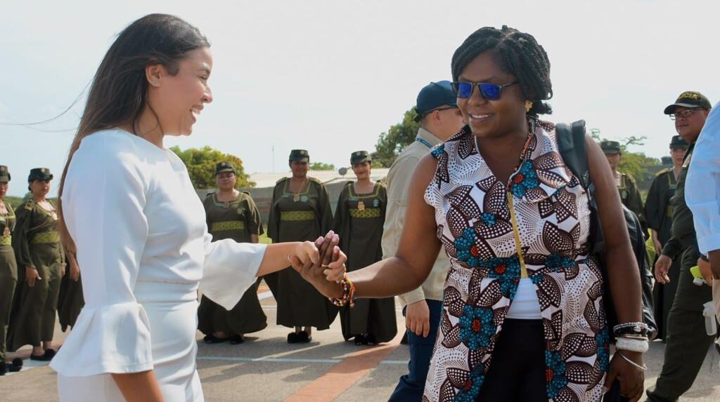Vicepresidenta Francia Márquez, llegó a Riohacha para cumplir con la agenda presidencial