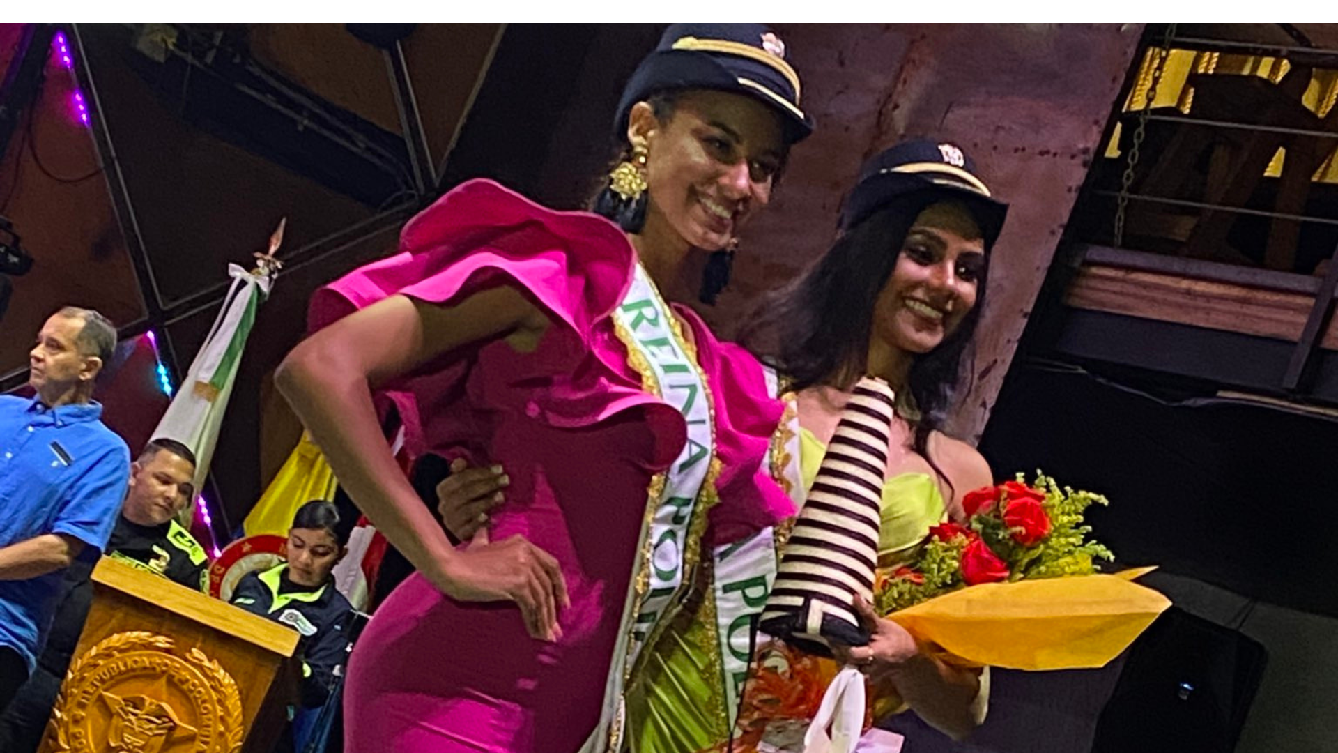 Sanjuanera Vanessa Álvarez, Señorita Colombia en el Reinado de la Ganadería, es la nueva Reina Internacional de la Policía