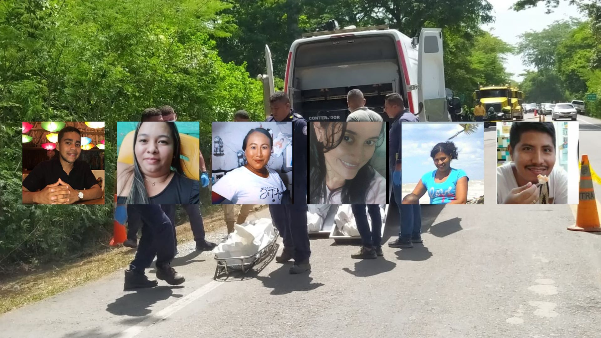 Confirmado: 8 muertos y 9 heridos dejó siniestro que se presentó en la vía Palomino – Riohacha