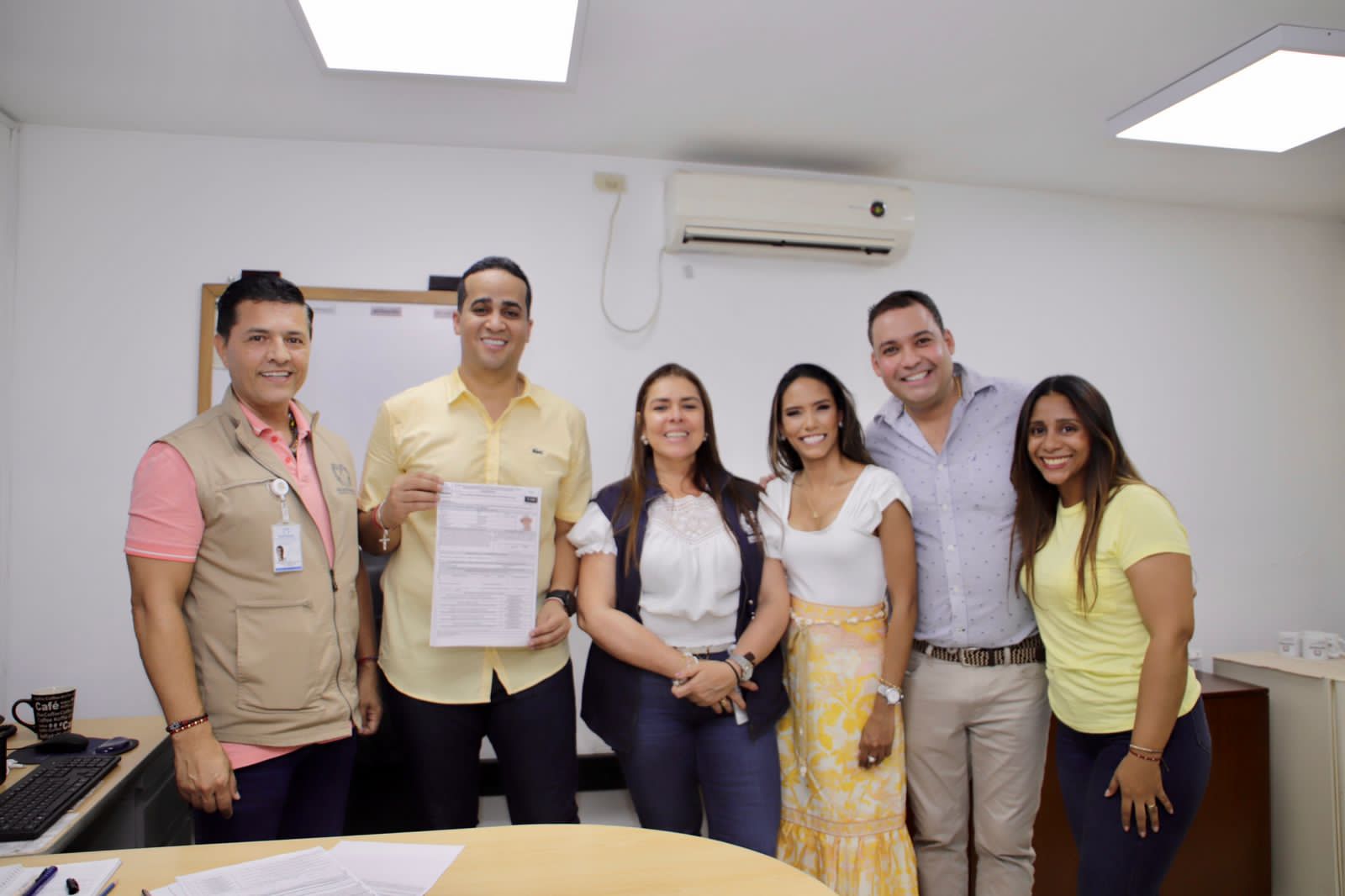Jairo Aguilar inscribió su candidatura a la Gobernación de La Guajira