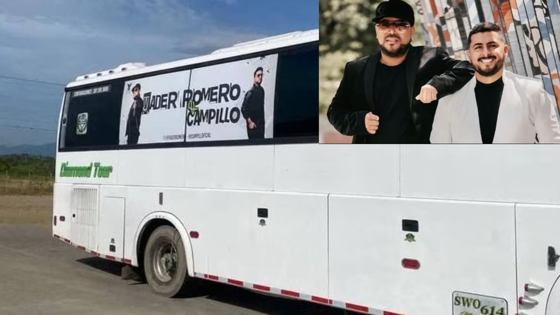 Atacan a tiros bus en el que viajaba grupo de Yáder Romero y Luis Campillo en vía de Norte de Santander