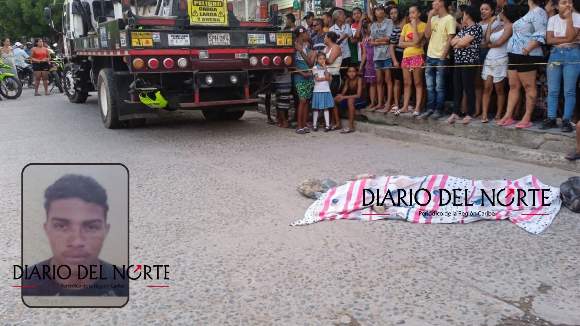 Habitante de calle se habría suicidado al lanzársele a un camión grúa en Riohacha