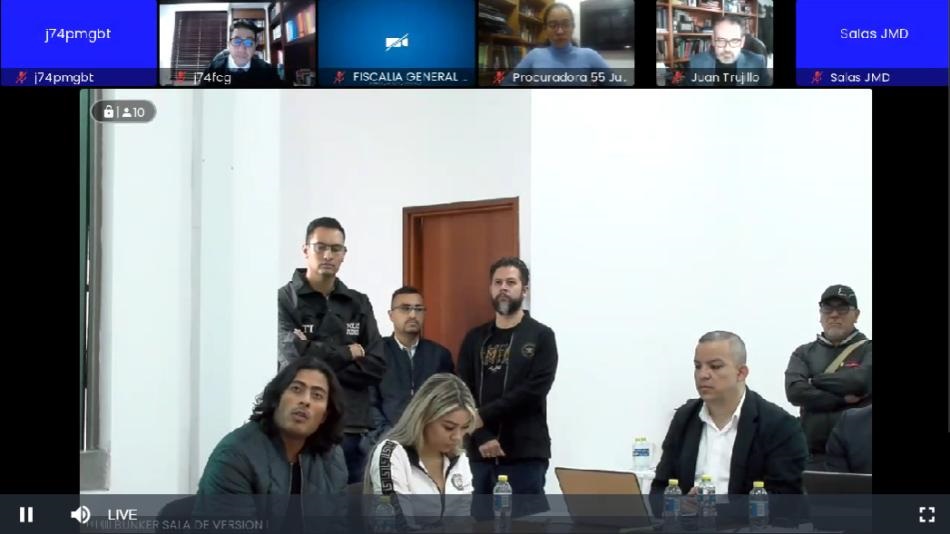 Legalizada captura de Nicolás Petro y Daysuris Vásquez por presunto lavado de activos