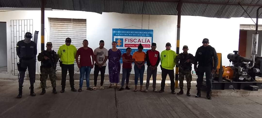 Capturan a presuntos integrantes de banda dedicada a la extorsión y otros actos delictivos en Maicao