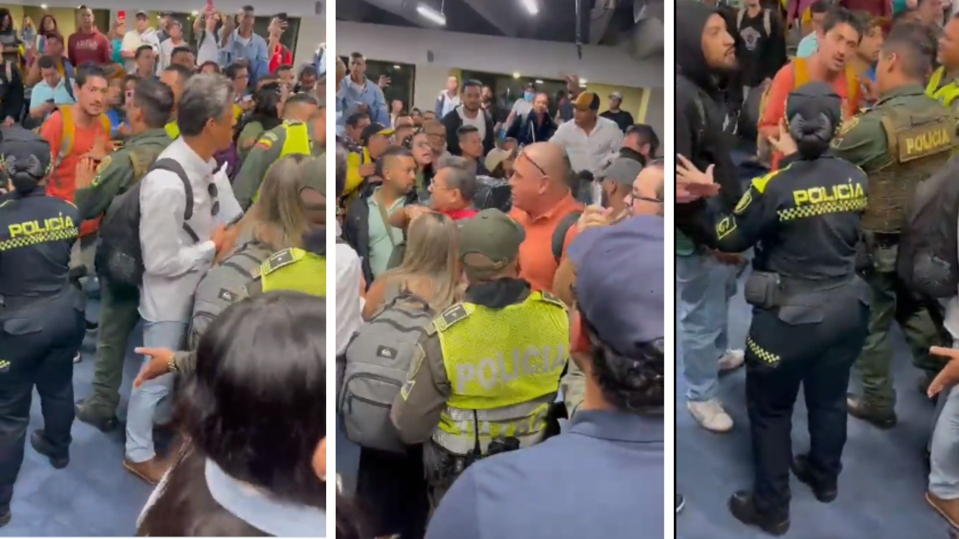 Desmanes en el aeropuerto de Barranquilla por cancelación de vuelo de Avianca que dejó 180 pasajeros varados