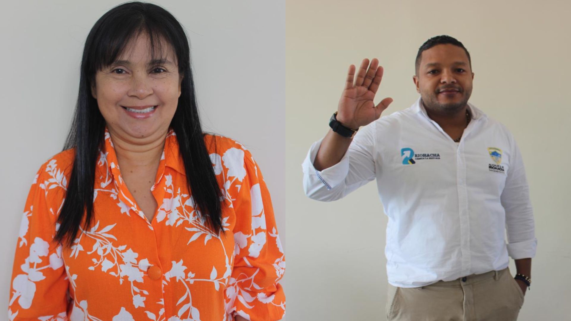 Asumieron sus cargos los nuevos secretarios de Salud y de Apoyo a la Gestión de Riohacha