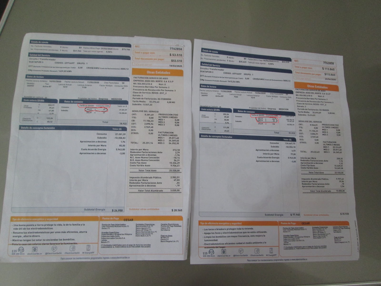 Para garantizar servicios en La Guajira, estratos 4, 5 y 6 pagarán $ 1.000 en las facturas de energía