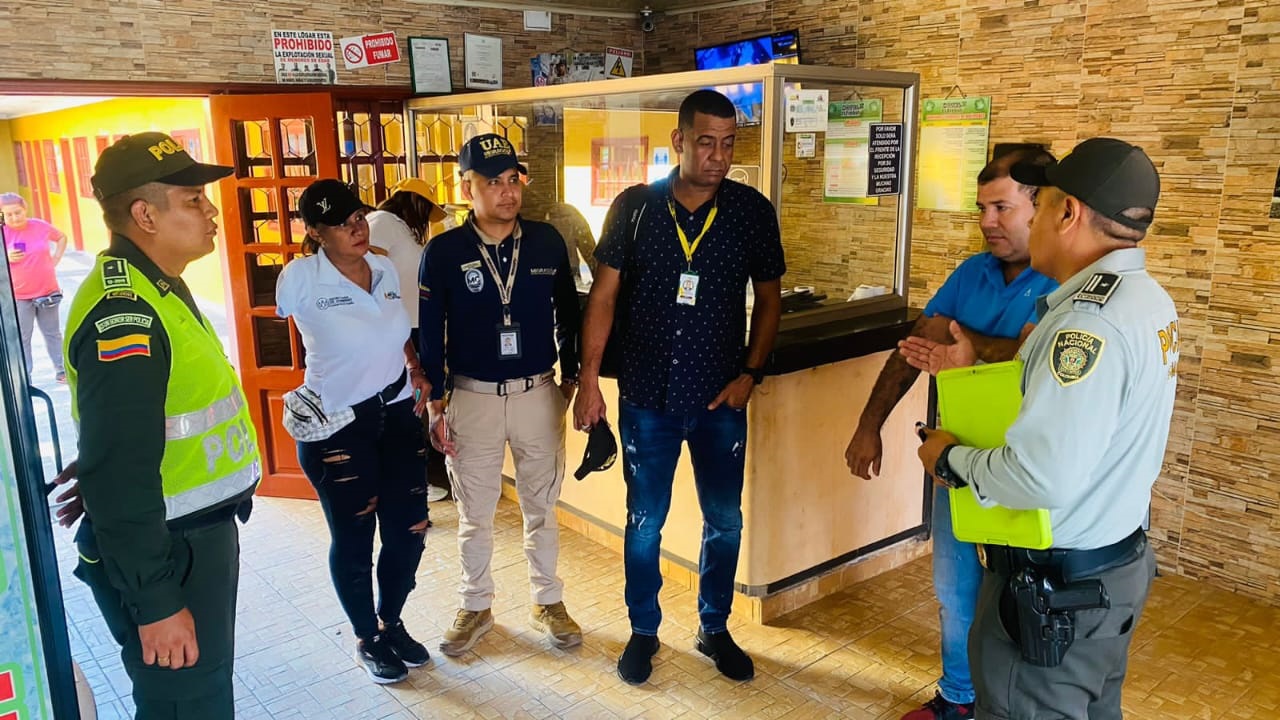 Realizan control a establecimientos prestadores de servicios turísticos en la zona de frontera