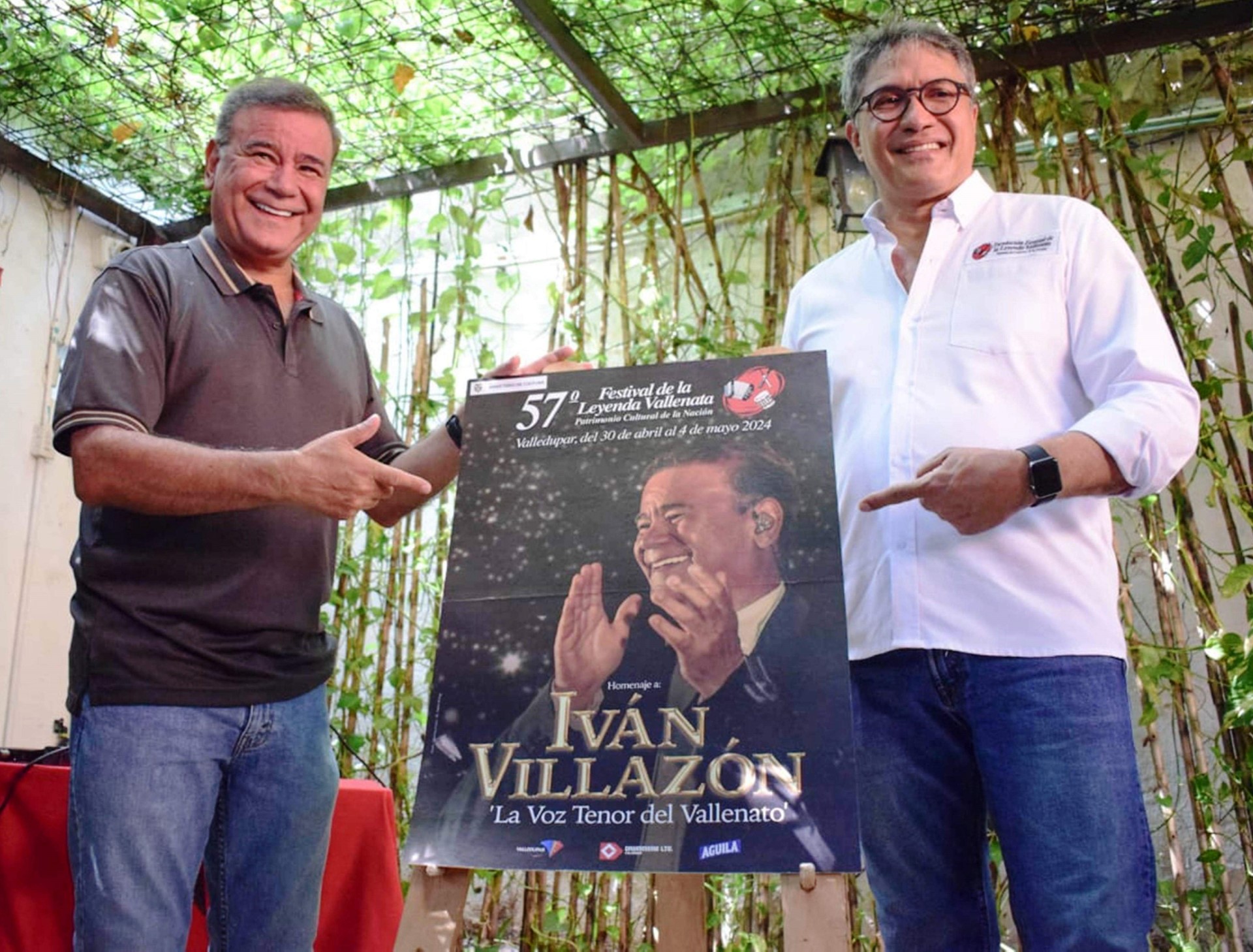 El 57° Festival de la Leyenda Vallenata en homenaje a Iván Villazón tiene su afiche promocional