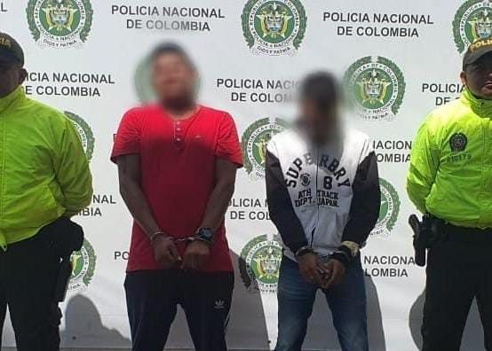 Capturan a dos presuntos integrantes del grupo delincuencial ‘Los Reincidentes’ en Riohacha