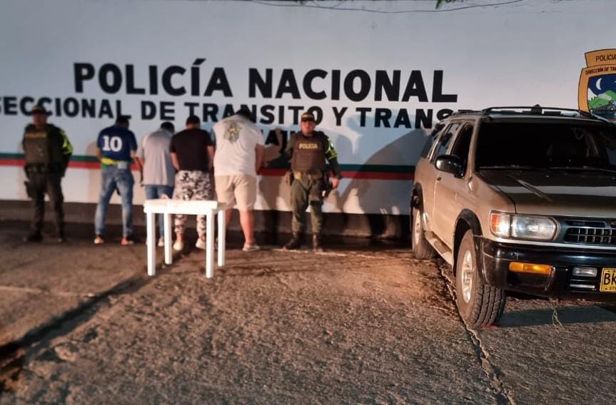 Cuatro personas capturadas por porte ilegal en las vías de La Guajira