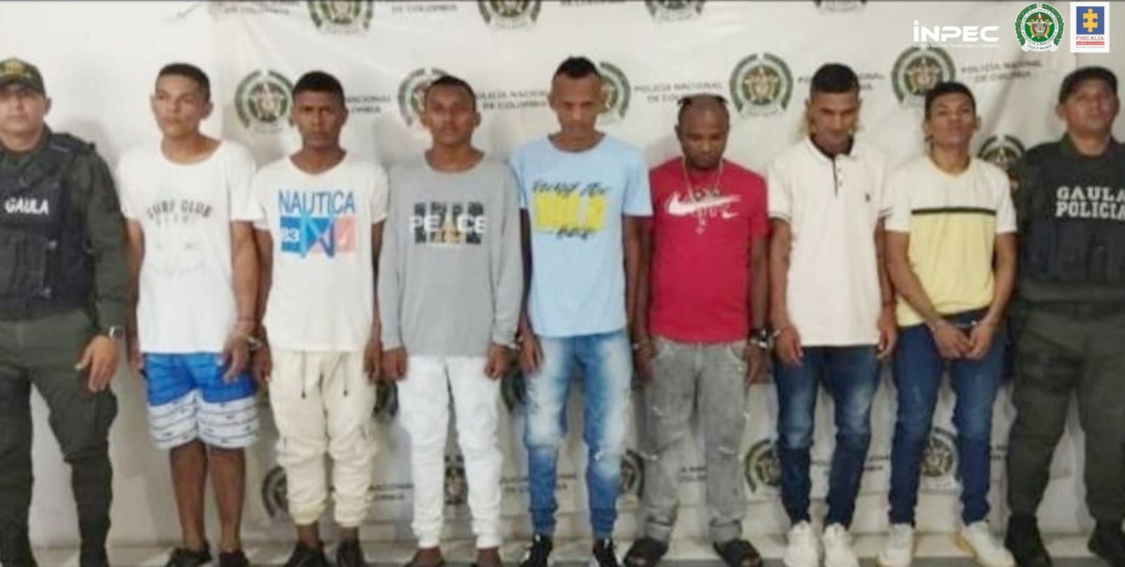 Envían a centros carcelarios a 10 de los 11 presuntos integrantes de la banda delincuencial ‘Los Wawi’