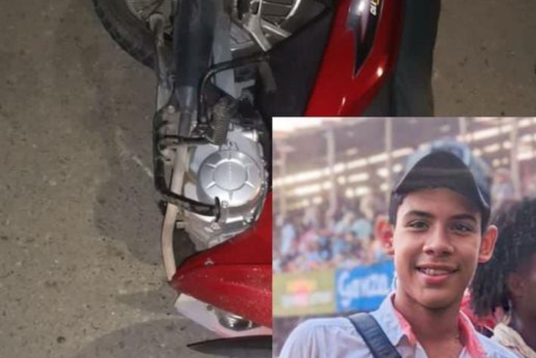 Menor de edad muere al estrellar la motocicleta que conducía contra un poste