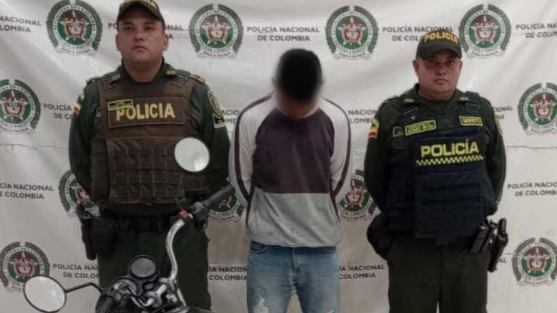 Capturan a hombre que conducía una motocicleta hurtada en Riohacha