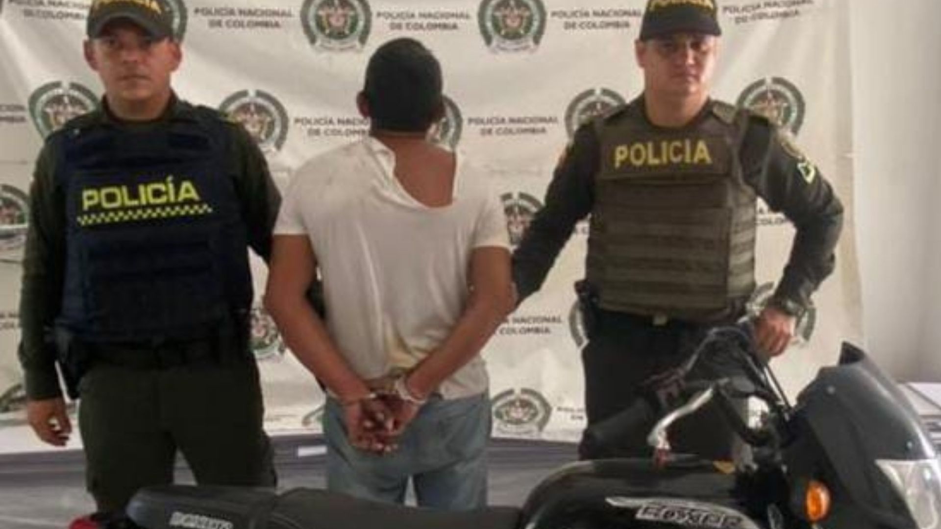 Hombre es capturado luego de hurtar una motocicleta en el patio del Tránsito en Riohacha