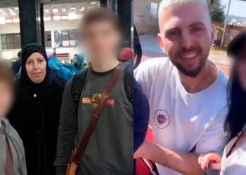 Una ciudadana palestina y uno israelí, casados  con colombianos, reciben nacionalidad para salir de la guerra