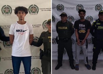 Policía captura en Riohacha a dos hombres por cometer hurtos en establecimientos comerciales