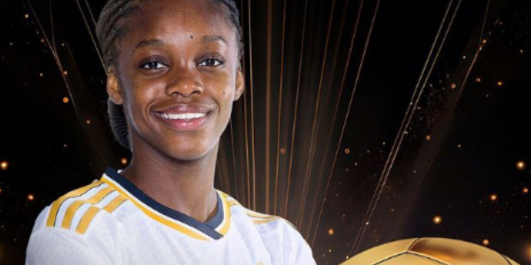 Linda Caicedo fue galardonada con el premio Golden Girl