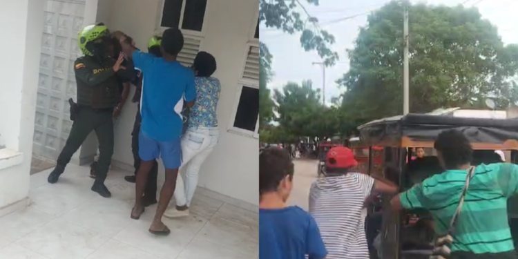 Hombre extranjero recibió fuerte golpiza, por presunto intento de abuso sexual a menor