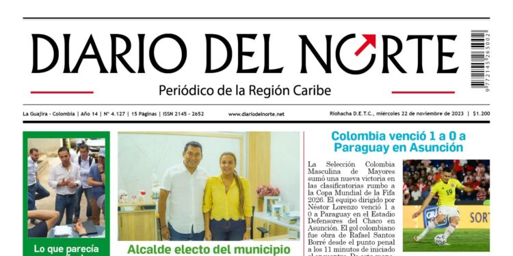 Esta es nuestra edición de hoy miércoles 22 de noviembre