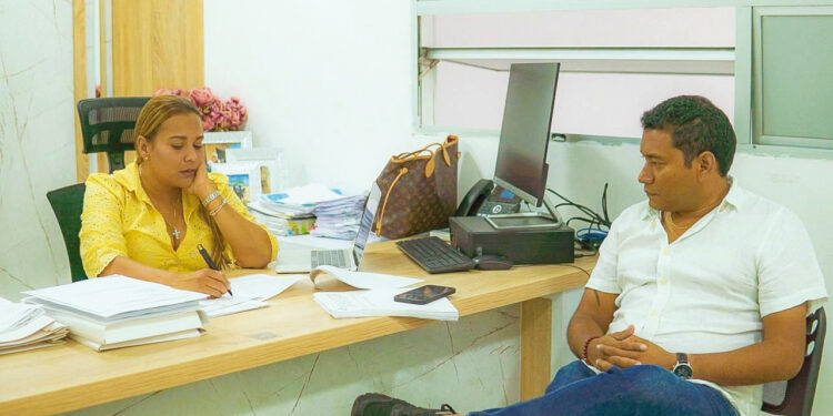 Alcalde electo del municipio de Maicao Miguel Felipe Aragón visita Esepgua