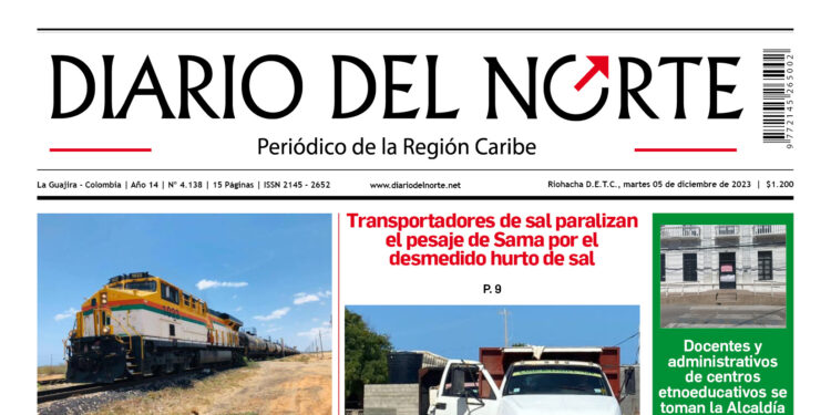 Esta es la edición del martes 05 de diciembre