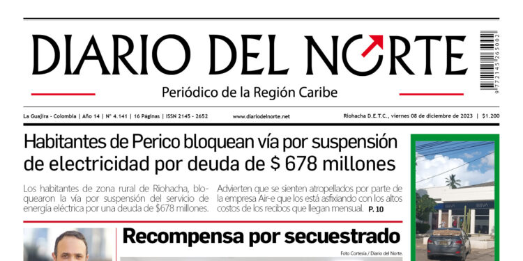 Esta es la edición del viernes 08 de diciembre de 2023