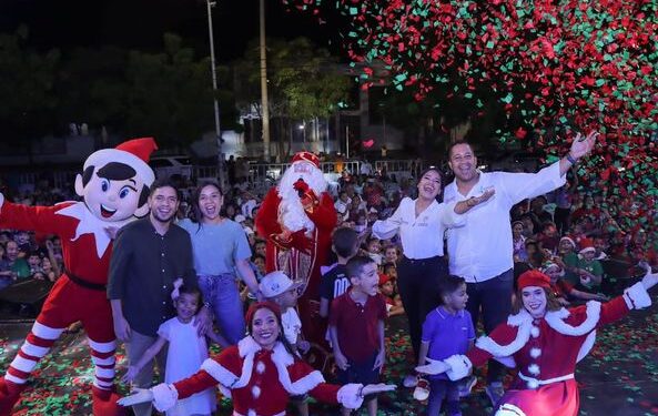 Riohacha encendió su alumbrado y lanza la campaña ‘Sin pólvora me divierto’
