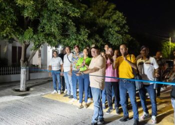Alcalde Álvaro Díaz  inauguró obras que esperaba la comunidad en cuatro barrios de San Juan del Cesar