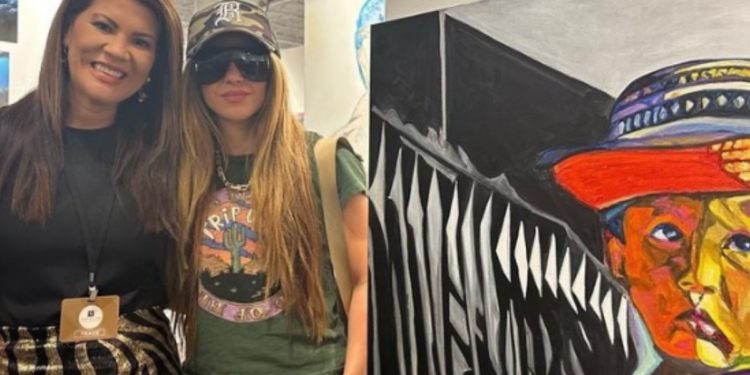 Shakira destaca obra que denuncia situación de los niños wayuu