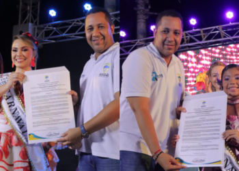 Imponen Banda a reina central e infantil del carnaval de Riohacha 2024