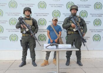 Un hombre es capturado con un revolver sin documentos en zona rural de Dibulla