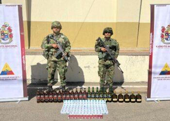 Incautan 23 botellas de licor y 1.275 cigarrillos en las vías del sur de La Guajira