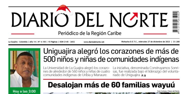 Esta es nuestra edición de hoy miércoles 27 de diciembre