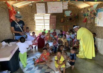 Niños y niñas de la comunidad indígena de Yawaka en Manaure contarán con una nueva UCA