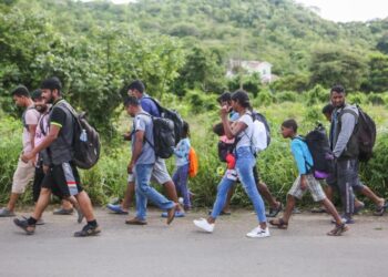 Cifra récord de niños y niñas en tránsito en las principales rutas migratorias