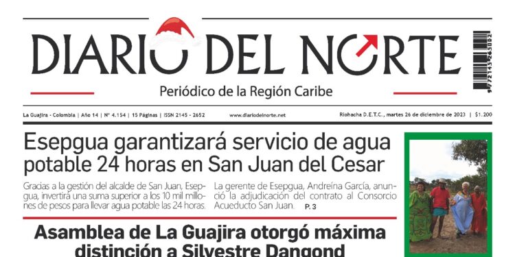 Esta es la edición del martes 26 de diciembre de 2023