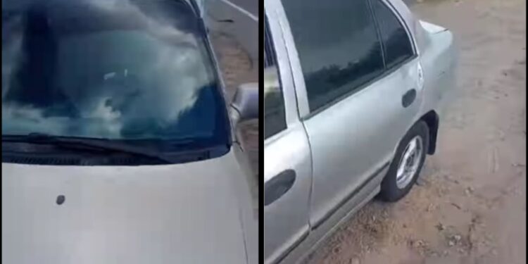 Denuncian ataque a tiros contra varios vehículos en medio de atraco en la vía Albania-Maicao