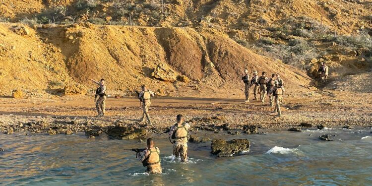 Fuerzas Especiales del Ejército se entrenan en el departamento de La Guajira