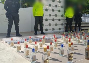 En Cartagena la Policía intensifica operativos contra la pólvora y licor adulterado