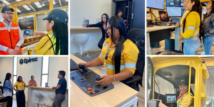 Marilsa Ortiz, operadora de camión de Cerrejón, representó a la mujer minera guajira en Chile