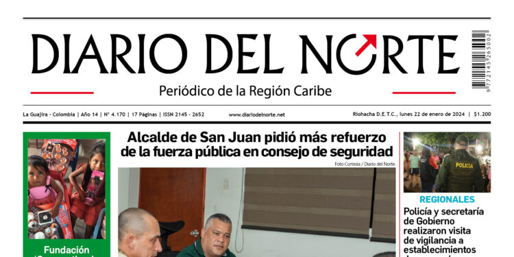 Esta es la edición del lunes 22 de enero de 2024