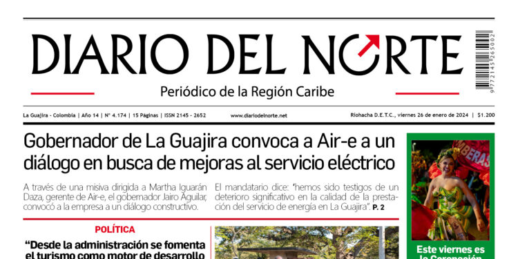 Esta es la edición del viernes 26 de enero de 2024