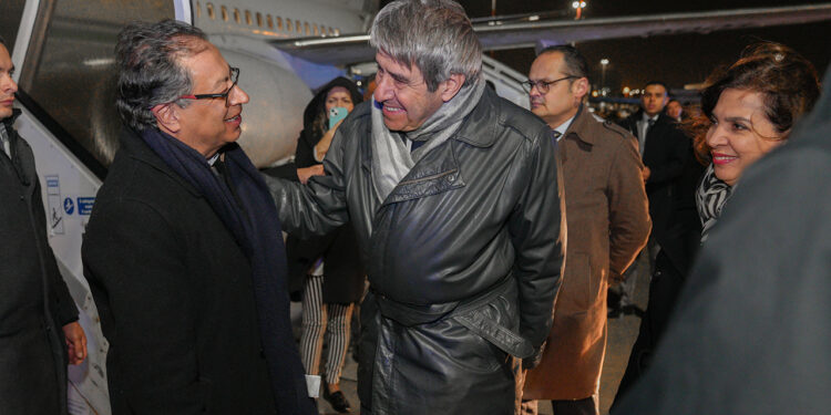Presidente Petro llegó a Roma para encontrarse con el Papa Francisco