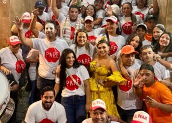 ‘El Peaje’, comparsa carnavalera conformada por profesionales del centro de Riohacha 